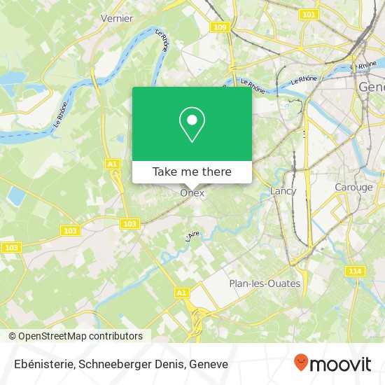 Ebénisterie, Schneeberger Denis map