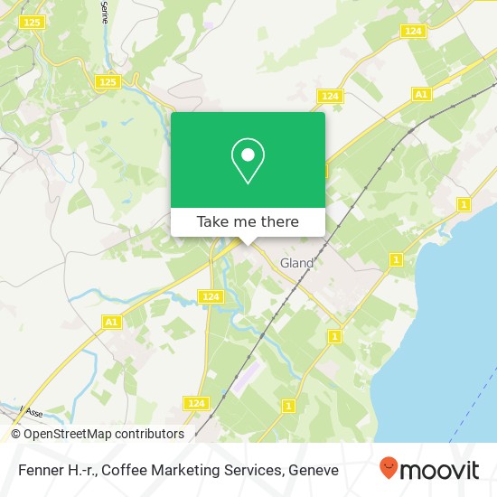 Fenner H.-r., Coffee Marketing Services Karte