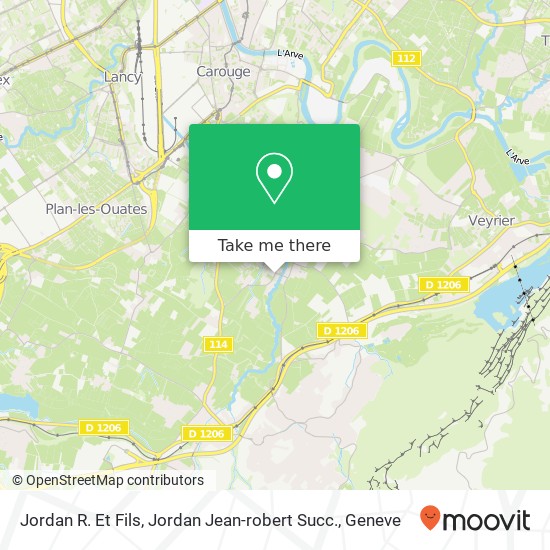 Jordan R. Et Fils, Jordan Jean-robert Succ. map