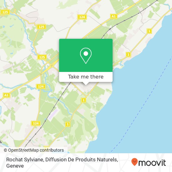 Rochat Sylviane, Diffusion De Produits Naturels map