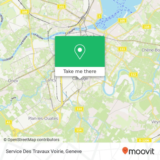 Service Des Travaux Voirie map