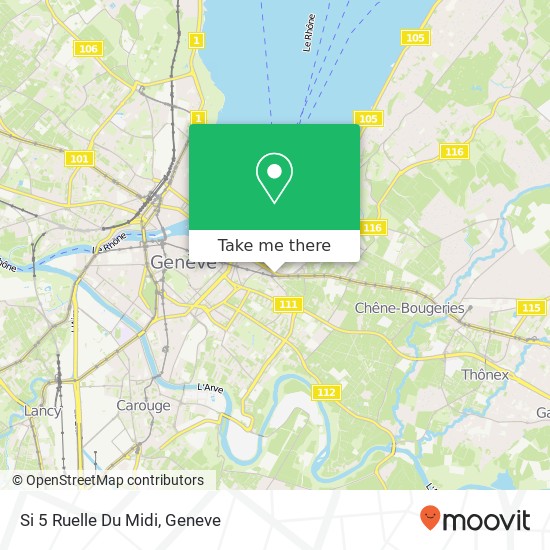 Si 5 Ruelle Du Midi map