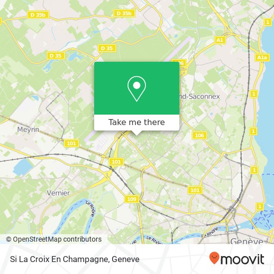 Si La Croix En Champagne map