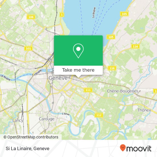 Si La Linaire map