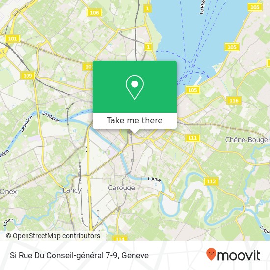 Si Rue Du Conseil-général 7-9 map