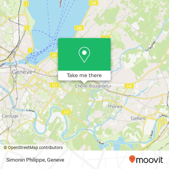 Simonin Philippe map