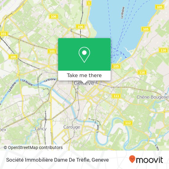 Société Immobilière Dame De Trèfle map