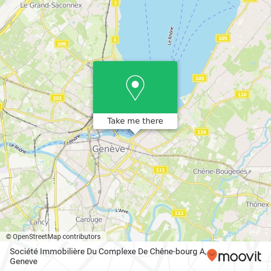 Société Immobilière Du Complexe De Chêne-bourg A Karte