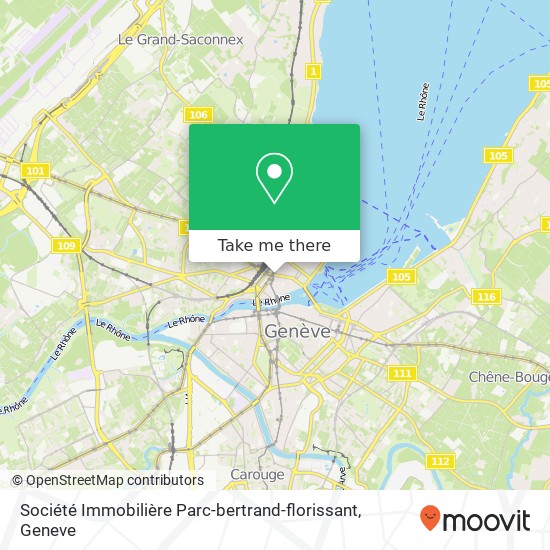 Société Immobilière Parc-bertrand-florissant Karte