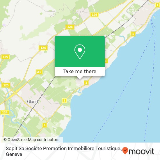 Sopit Sa Société Promotion Immobilière Touristique. map