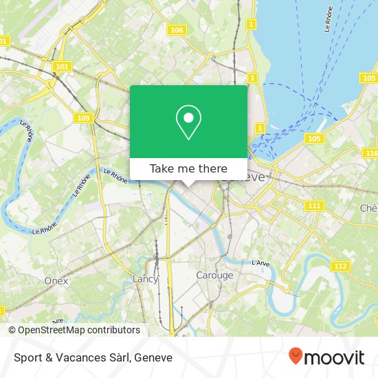 Sport & Vacances Sàrl map