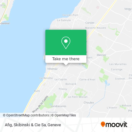 Afig, Skibinski & Cie Sa map