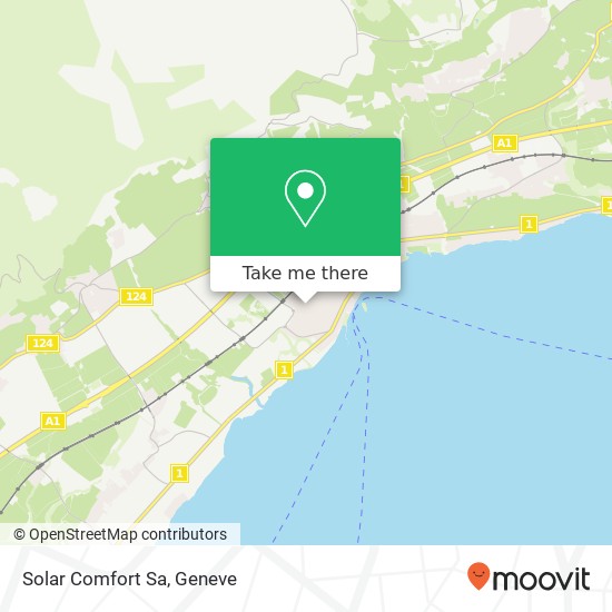 Solar Comfort Sa map