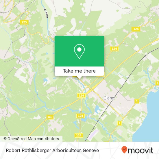 Robert Röthlisberger Arboriculteur map