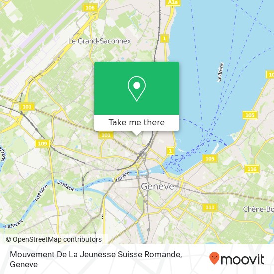 Mouvement De La Jeunesse Suisse Romande map