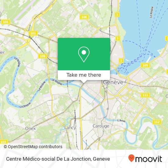 Centre Médico-social De La Jonction map