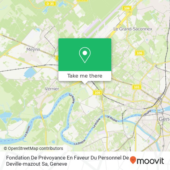 Fondation De Prévoyance En Faveur Du Personnel De Deville-mazout Sa map