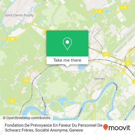 Fondation De Prévoyance En Faveur Du Personnel De Schwarz Frères, Société Anonyme map