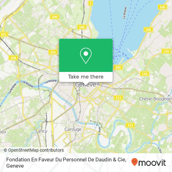 Fondation En Faveur Du Personnel De Daudin & Cie map