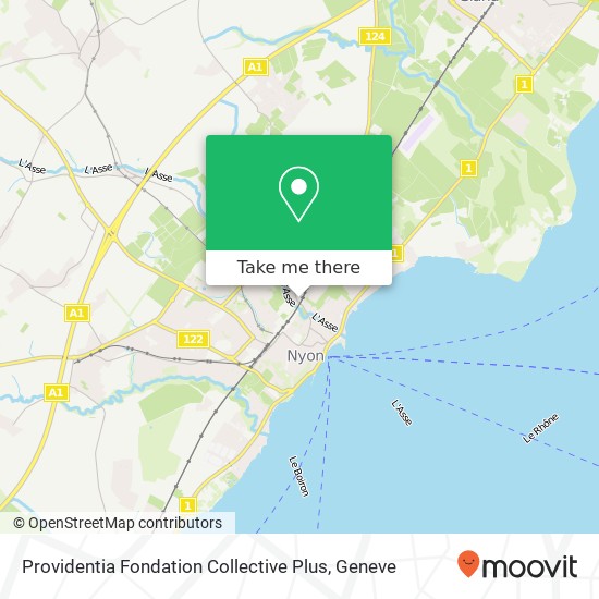 Providentia Fondation Collective Plus map