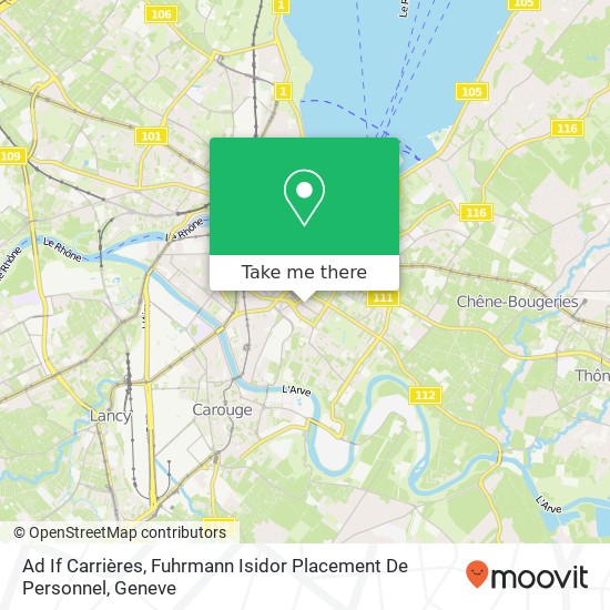 Ad If Carrières, Fuhrmann Isidor Placement De Personnel map