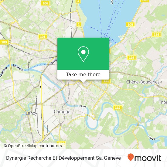 Dynargie Recherche Et Développement Sa map
