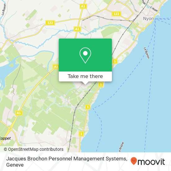 Jacques Brochon Personnel Management Systems Karte