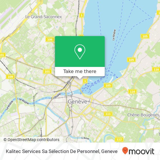 Kalitec Services Sa Sélection De Personnel Karte