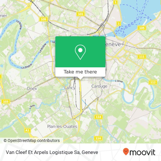 Van Cleef Et Arpels Logistique Sa map