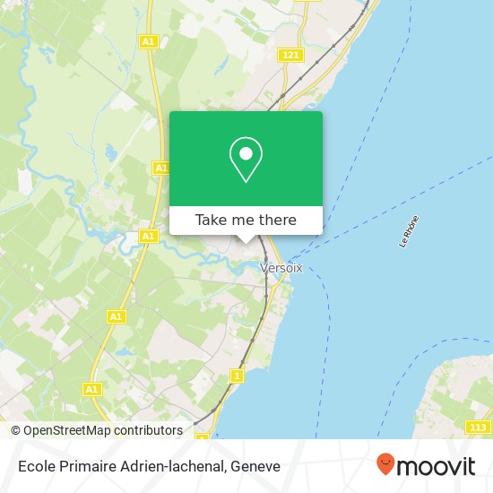 Ecole Primaire Adrien-lachenal map