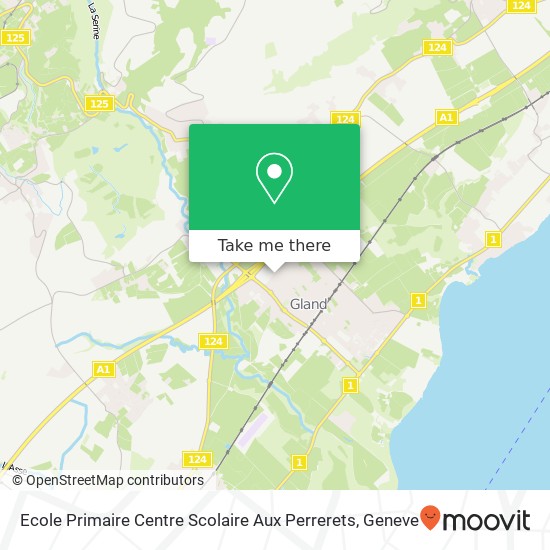 Ecole Primaire Centre Scolaire Aux Perrerets map