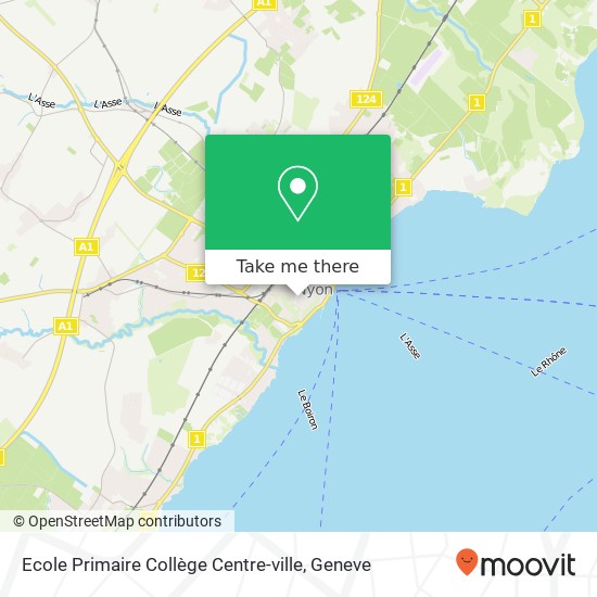Ecole Primaire Collège Centre-ville map