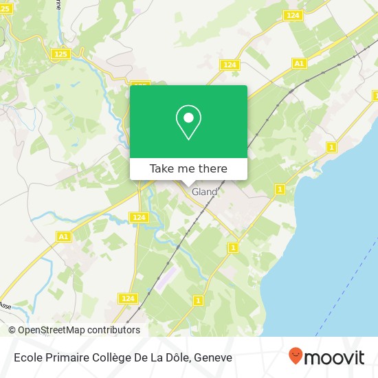 Ecole Primaire Collège De La Dôle map