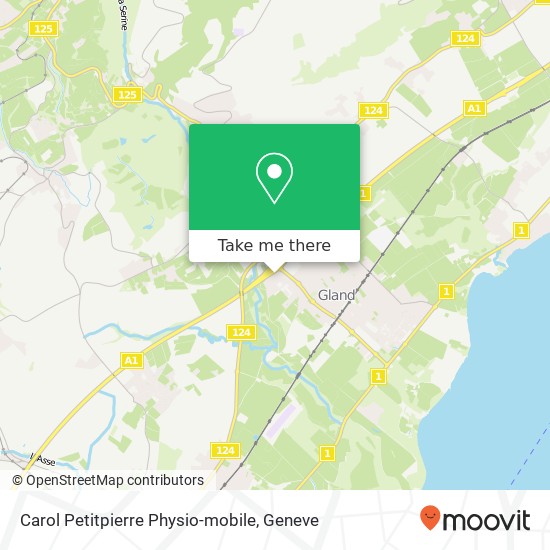 Carol Petitpierre Physio-mobile Karte