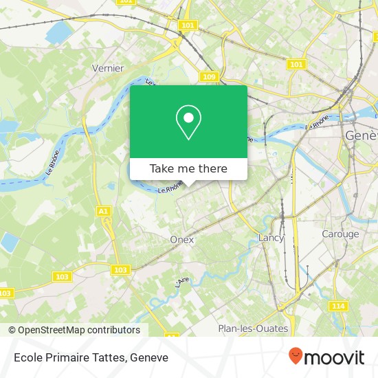 Ecole Primaire Tattes map