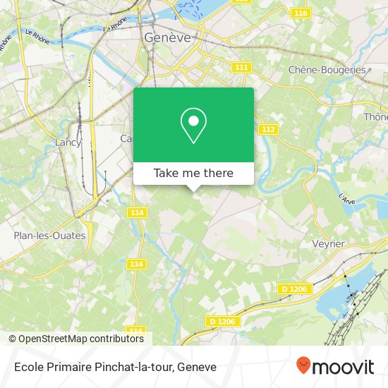 Ecole Primaire Pinchat-la-tour map