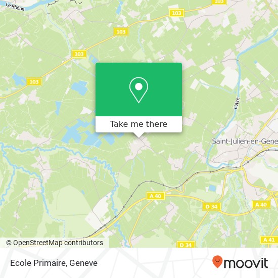 Ecole Primaire map