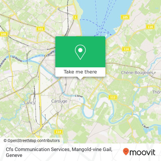 Cfs Communication Services, Mangold-vine Gail map