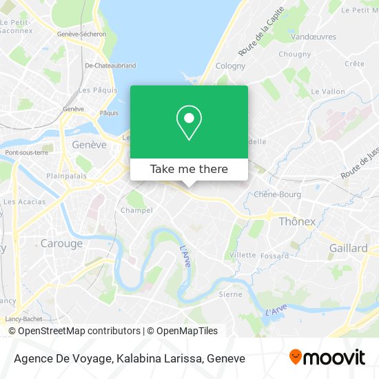 Agence De Voyage, Kalabina Larissa map