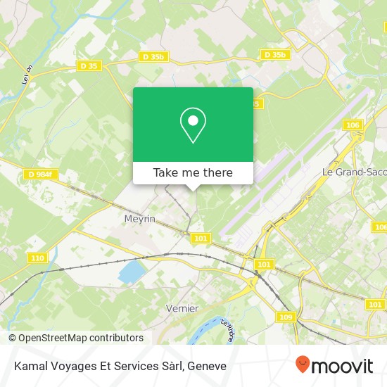 Kamal Voyages Et Services Sàrl Karte