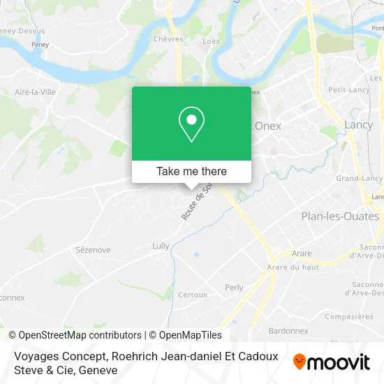 Voyages Concept, Roehrich Jean-daniel Et Cadoux Steve & Cie map