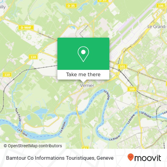 Bamtour Co Informations Touristiques Karte