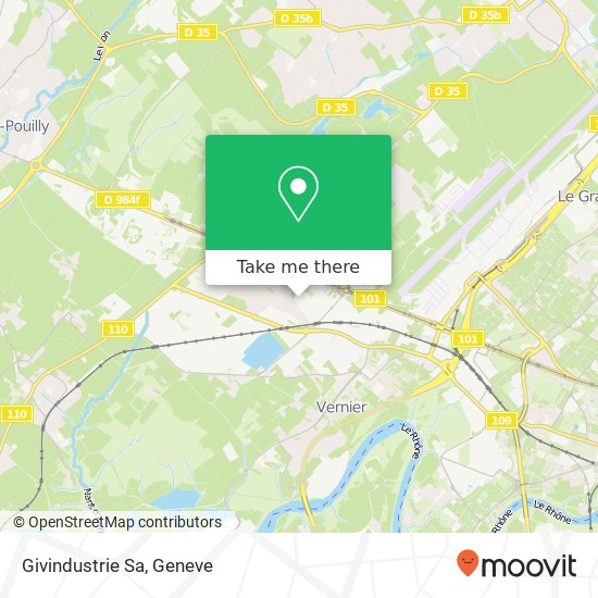 Givindustrie Sa map