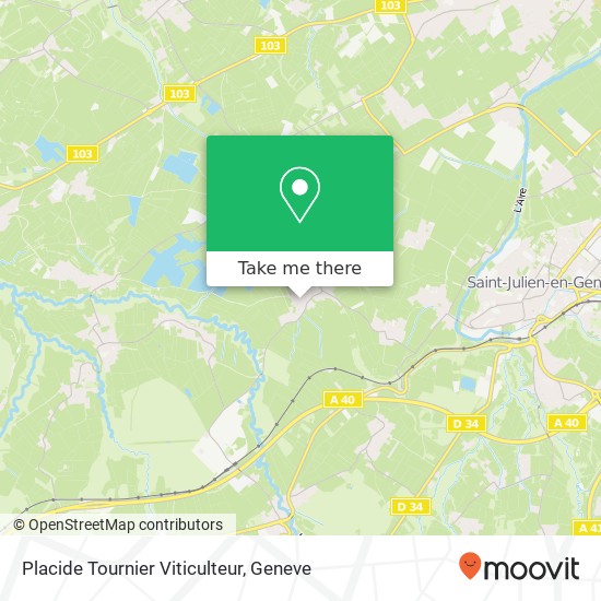 Placide Tournier Viticulteur Karte