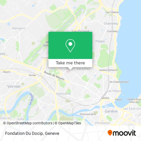 Fondation Du Docip map
