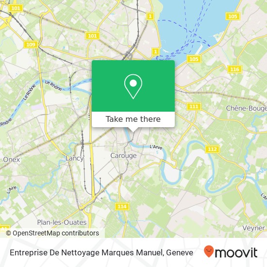 Entreprise De Nettoyage Marques Manuel map