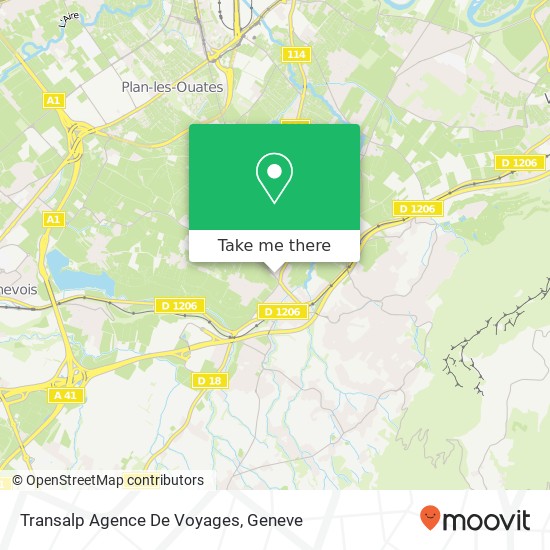 Transalp Agence De Voyages map