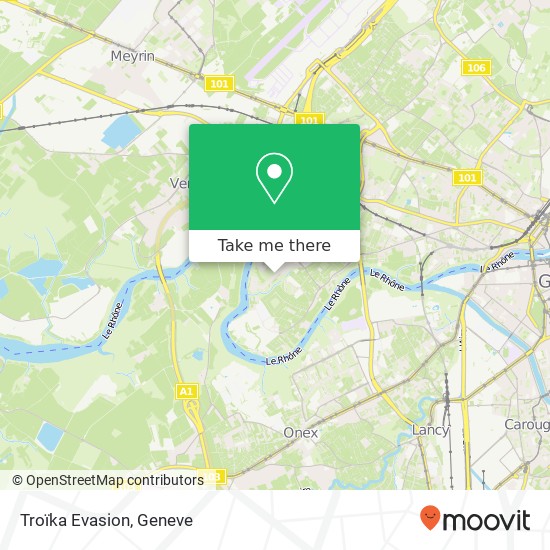 Troïka Evasion map