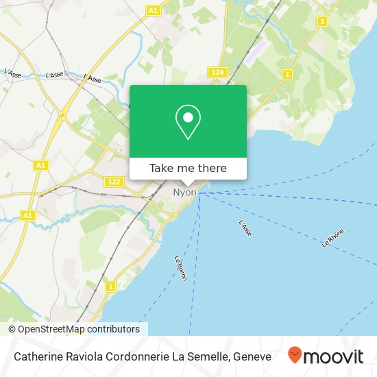 Catherine Raviola Cordonnerie La Semelle map