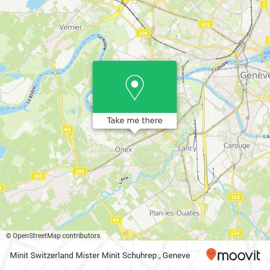 Minit Switzerland Mister Minit Schuhrep. map